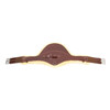 Stud guard girth leather/sheepskin light brown 105 cm