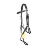 Bridle  New Pro  fig. 8 noseband -rubber grip reins - ss buckles - - ss buckles