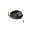 Stirrup leathers soft - 120 cm black