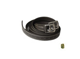 Stirrup leathers soft - 120 cm black
