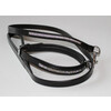Dog collar and leash  Sparkling  - 30 cm