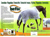 Befix couverture anti-mouche avec cou amovible - 215cm