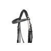 Bridle  Diamond  flash noseband - anti-slip reins - Mini Shet black