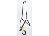 Figure 8 noseband  brass buckles - CS black
