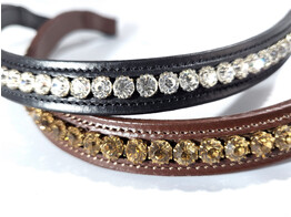 Browband  Chrystal  curved