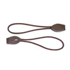 Pelham straps in cord / pair - black