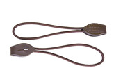 Pelham straps in cord / pair - black
