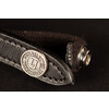 Browband Crystal with push-button closure - FS black